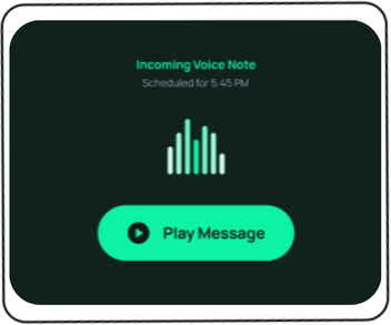 AI Voice Reminder Feature